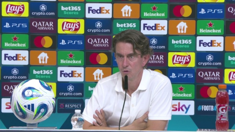 弗兰克：比赛证明我们有能力与世界最佳球队抗衡，而且不止是抗衡